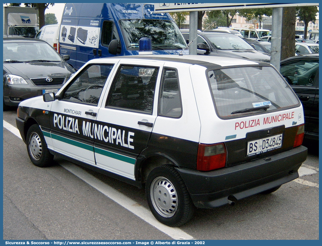 -
Polizia Municipale
Comune di Montichiari
Fiat Uno II serie
Parole chiave: PL;PM;P.L.;P.M.;Polizia;Locale;Municipale;Montichiari;Fiat;Uno