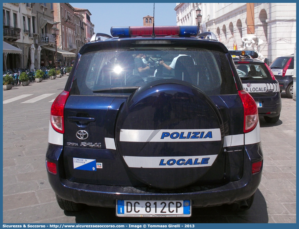 -
Polizia Locale
Comune di Chioggia
Toyota Rav4 II serie
Allestitore Bertazzoni S.r.l.
Parole chiave: PL;P.L.;PM;P.M.;Polizia;Locale;Municipale;Chioggia;Toyota;Rav4;Bertazzoni