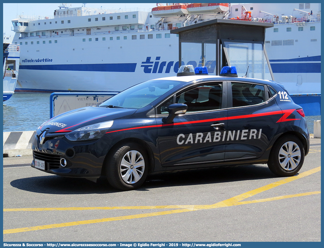 CC DK406
Arma dei Carabinieri
Renault Clio VI serie
Allestitore Focaccia Group S.r.l.
Parole chiave: CC;C.C.;Arma;dei;Carabinieri;Nucleo;Radiomobile;Radio;Mobile;Pattuglia;Pattuglie;Mobile;Mobili;di;Zona;Focaccia;Renault;Clio