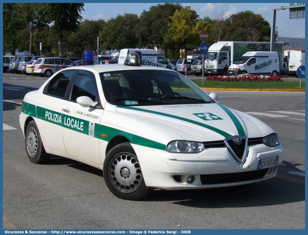 -
Polizia Locale
Comune di Montichiari
Alfa Romeo 156 I serie
Parole chiave: PL;PM;P.L.;P.M.;Polizia;Locale;Municipale;Montichiari;Alfa;Romeo;156