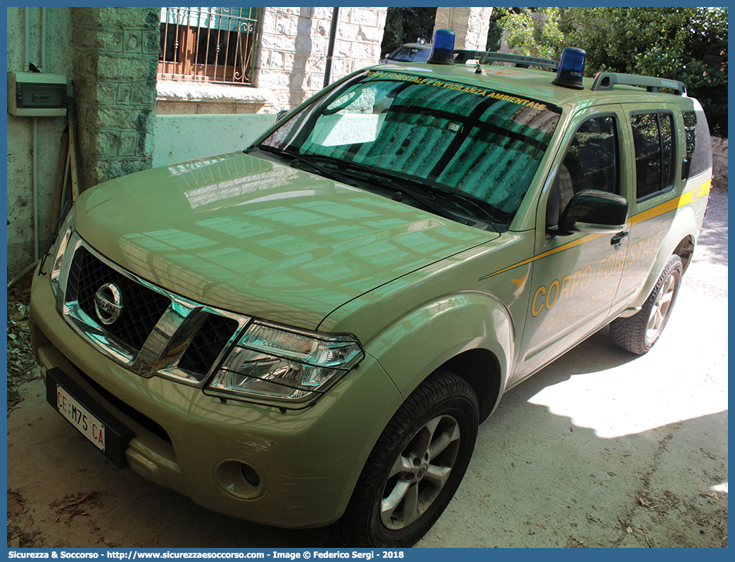 CFva M75 CA
Corpo Forestale
e di Vigilanza Ambientale
Regione Sardegna
Nissan Pathfinder III serie
Allestitore MAVE s.r.l.
Parole chiave: Corpo;Forestale;Vigilanza;Ambientale;Sardegna;CFVA;C.F.V.A.;Nissan;Pathfinder;Mave