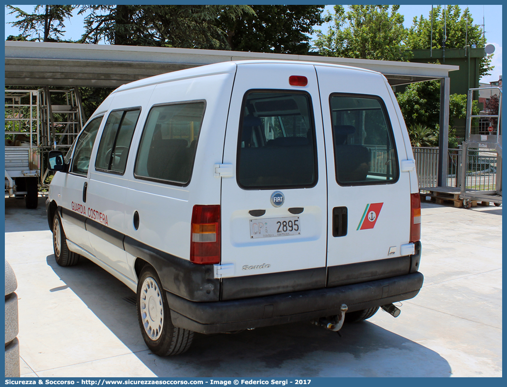 CP 2895
Corpo delle Capitanerie di Porto
Guardia Costiera 
Fiat Scudo III serie
Parole chiave: CP;C.P.;GC;G.C.;Guardia;Costiera;Capitaneria;Capitanerie;di;Porto;Fiat;Scudo