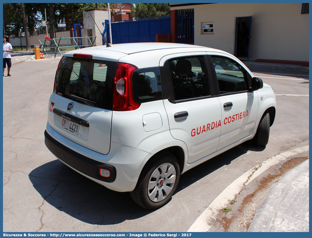 CP 4421
Corpo delle Capitanerie di Porto
Guardia Costiera
Fiat Nuova Panda II serie
Parole chiave: CP;C.P.;GC;G.C.;Guardia;Costiera;Capitaneria;Capitanerie;di;Porto;Fiat;Nuova;Panda