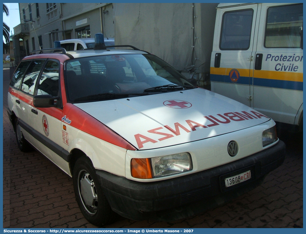 CRI 13608
Croce Rossa Italiana
vvv
Volkswagen Passat Variant III serie
Allestitore Aricar S.p.A.
Parole chiave: CRI;C.R.I.;Croce;Rossa;Italiana;Volkswagen;Passat;Variant;Aricar