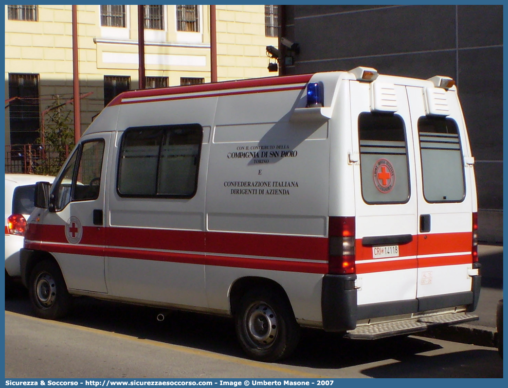 CRI 14118
Croce Rossa Italiana
Alessandria
Fiat Ducato II serie
Parole chiave: Croce;Rossa;Italiana;CRI;C.R.I.;Ambulanza;Fiat;Ducato;Alessandria