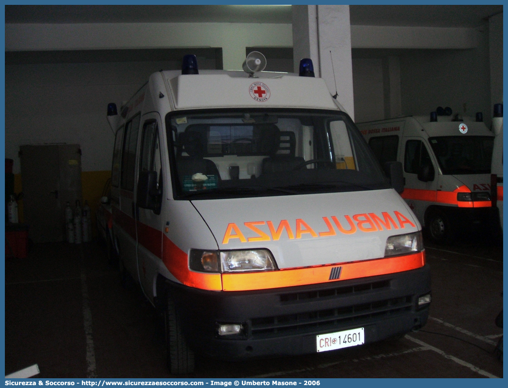 CRI 14601
Croce Rossa Italiana
Genova
Fiat Ducato II serie
Posto Medico Avanzato
Parole chiave: CRI;C.R.I.;Croce;Rossa;Italiana;SMTS;Soccorso;Mezzi;Tecniche;Speciali;Fiat;Ducato;Genova