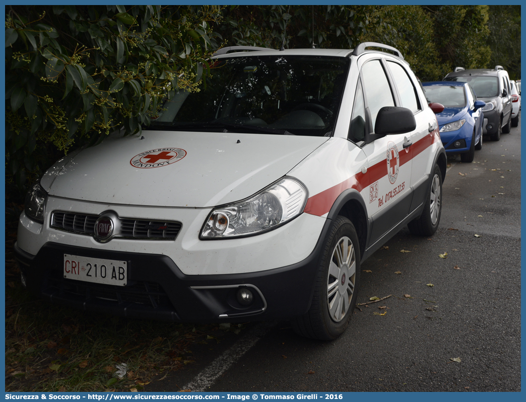 CRI 210AB
Croce Rossa Italiana
Mondovì (CN)
Fiat Sedici II serie
Parole chiave: CRI;C.R.I.;Croce;Rossa;Italiana;Fiat;Sedici;Mondovì