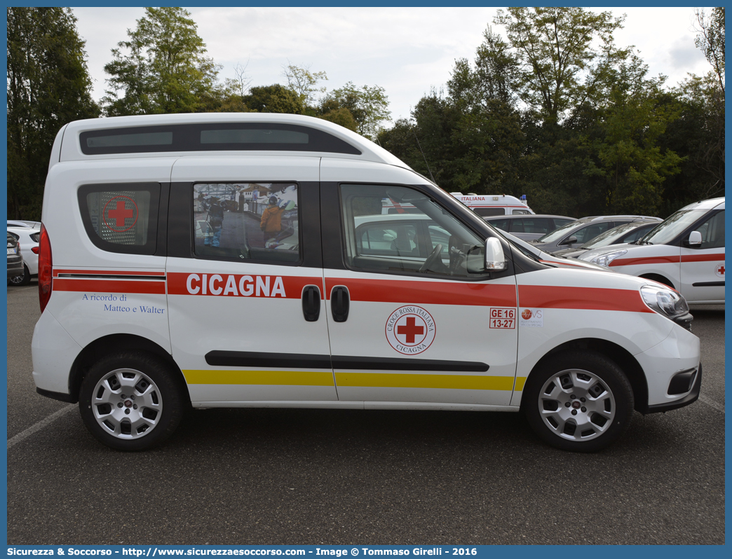 CRI 317AE
Croce Rossa Italiana
Cicagna (GE)
Fiat Doblò II serie restyling
Allestitore AVS S.a.s.
Parole chiave: CRI;C.R.I.;Croce Rossa Italiana;Fiat;Doblò;Cicagna;AVS