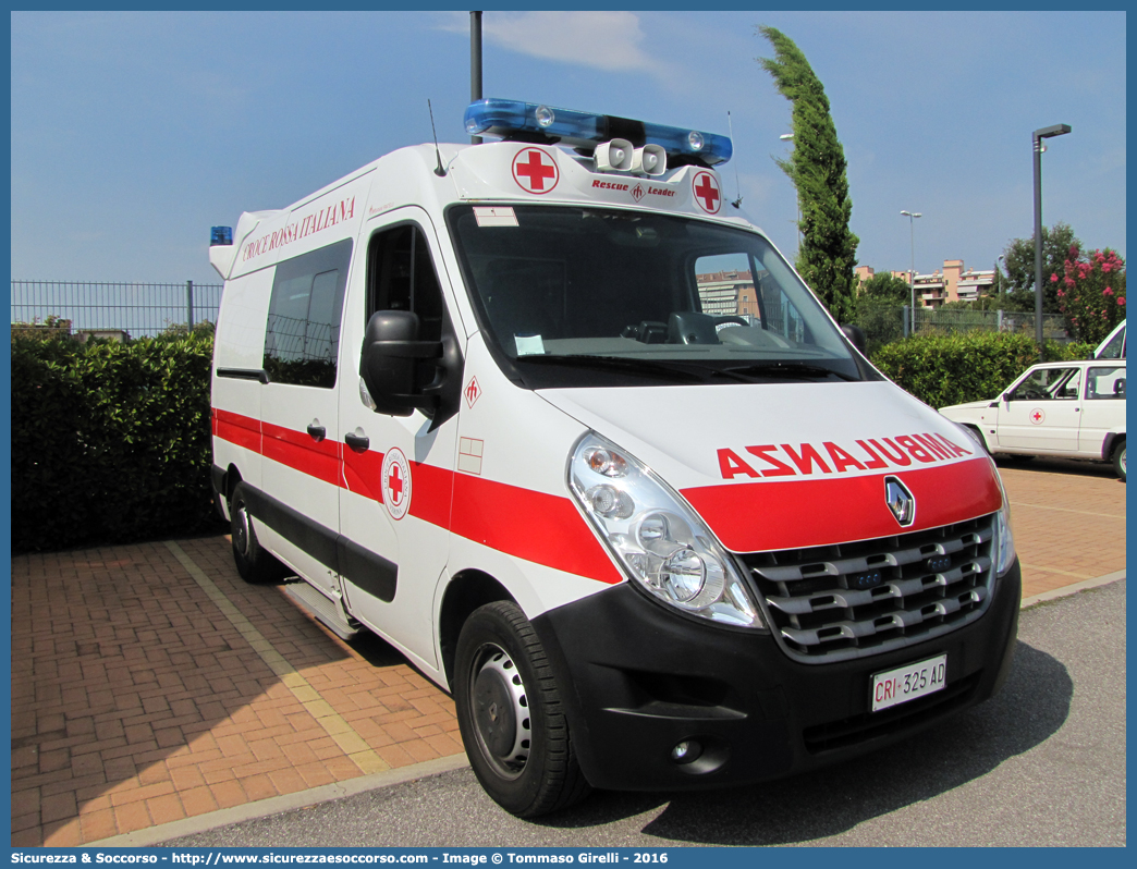 CRI 325AD
Croce Rossa Italiana
Verona
Renault Master IV serie
Allestitore Mariani Fratelli S.r.l.
Parole chiave: Croce;Rossa;Italiana;CRI;C.R.I.;Ambulanza;Renault;Master;Verona;Mariani;Fratelli