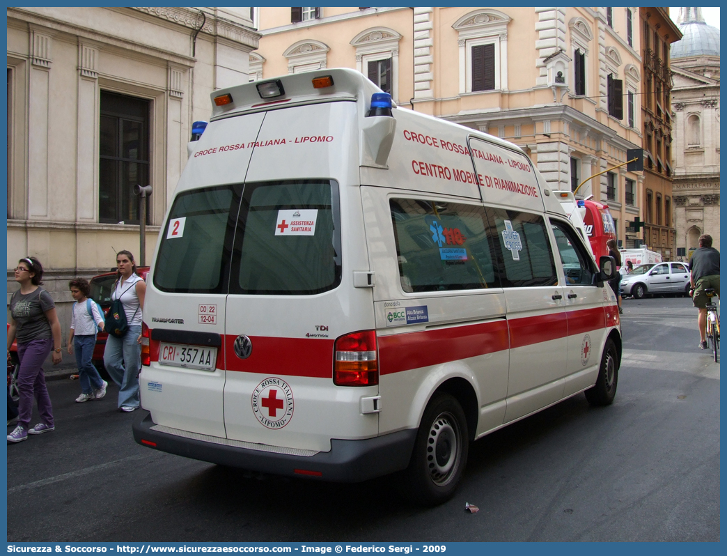 CRI 357AA
Croce Rossa Italiana
Lipomo (CO)
Volkswagen Transporter T5
Parole chiave: Croce;Rossa;Italiana;CRI;C.R.I.;Ambulanza;Volkswagen;Transporter;T5;T 5;Lipomo