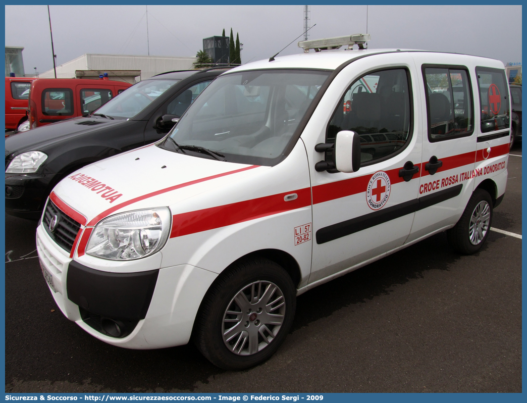 CRI 543AA
Croce Rossa Italiana
Donoratico (LI)
Fiat Doblò I serie restyling
Parole chiave: CRI;C.R.I.;Croce Rossa Italiana;Automedica;Auto medica;Automedicalizzata;Auto medicalizzata;Fiat;Doblò;Doblo;Donoratico;543AA