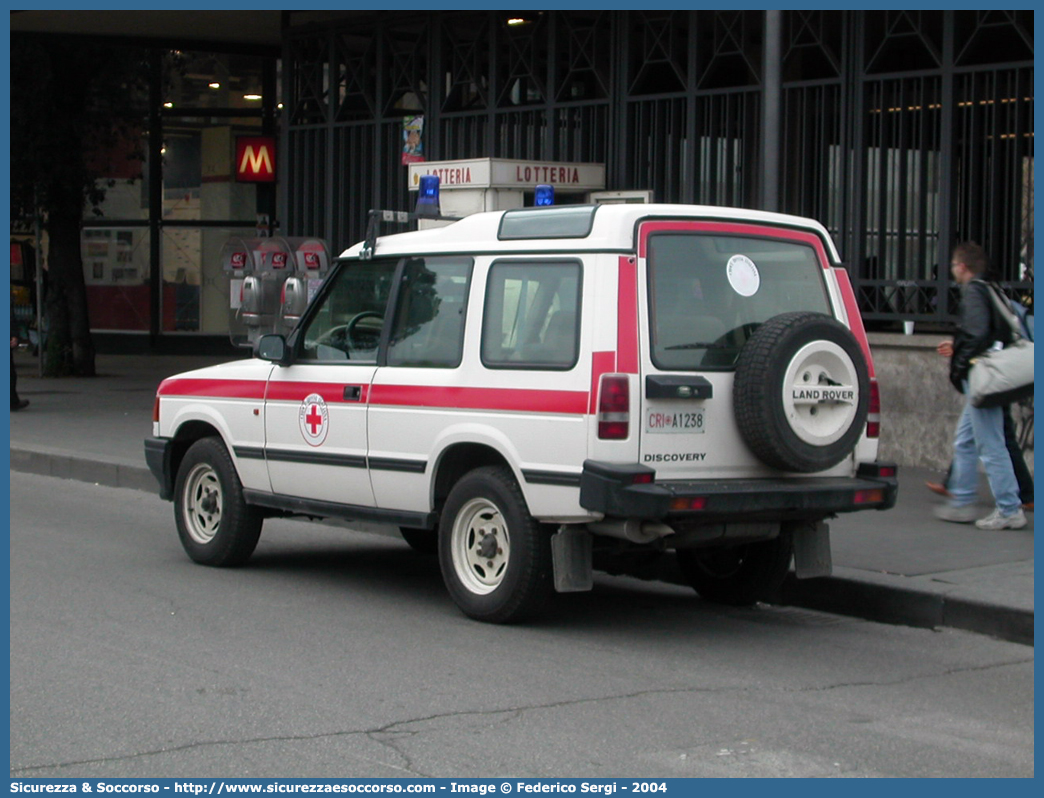 CRI A1238
Croce Rossa Italiana
Land Rover Discovery I serie
Parole chiave: CRI;C.R.I.;Croce;Rossa;Italiana;Land;Rover;Discovery