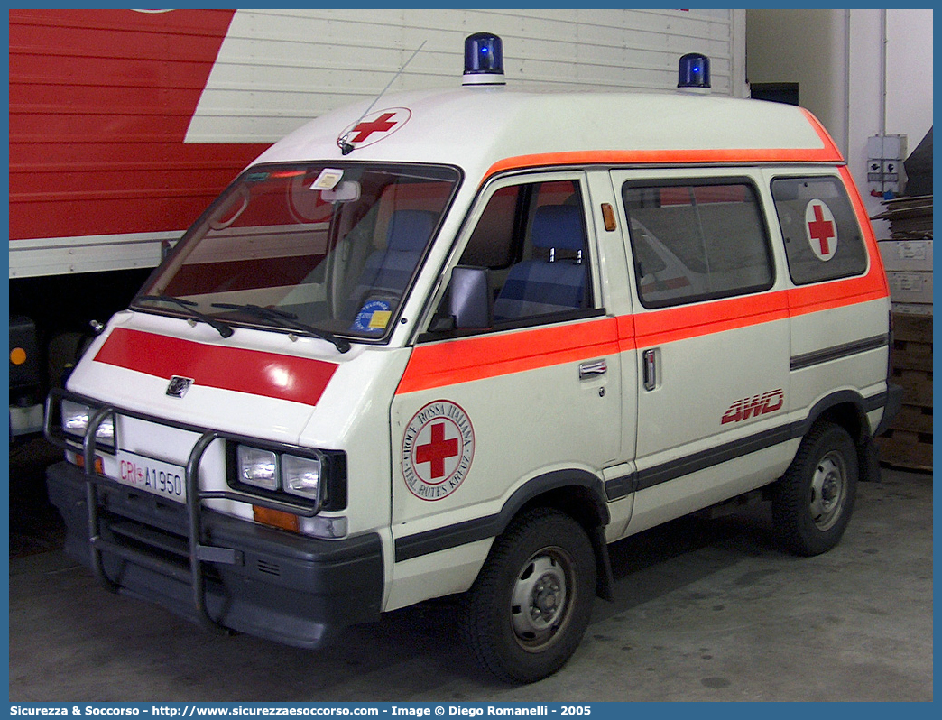 CRI A195D
Croce Rossa Italiana
Subaru Libero 4WD II serie
Parole chiave: Croce;Rossa;Italiana;CRI;C.R.I.;Ambulanza;Subaru;Libero;4WD