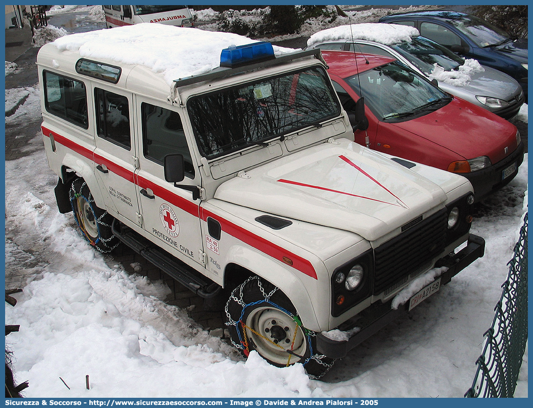 CRI A2158
Croce Rossa Italiana
Faenza (RA)
Land Rover Defender 110
Allestitore Vision S.r.l.
Parole chiave: CRI;C.R.I.;Croce;Rossa;Italiana;Land;Rover;Defender;110;Faenza;Vision