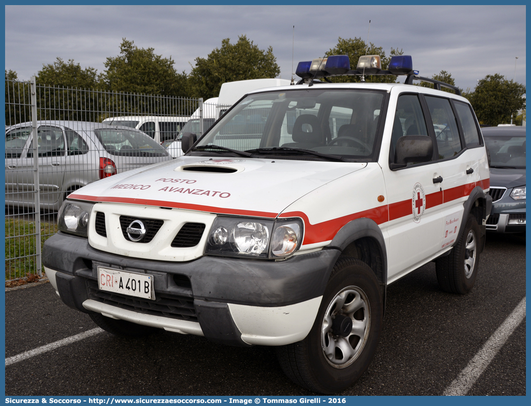 CRI A401B
Croce Rossa Italiana
Parma
Nissan Terrano II serie
Parole chiave: CRI;C.R.I.;Croce;Rossa;Italiana;Parma;Nissan;Terrano