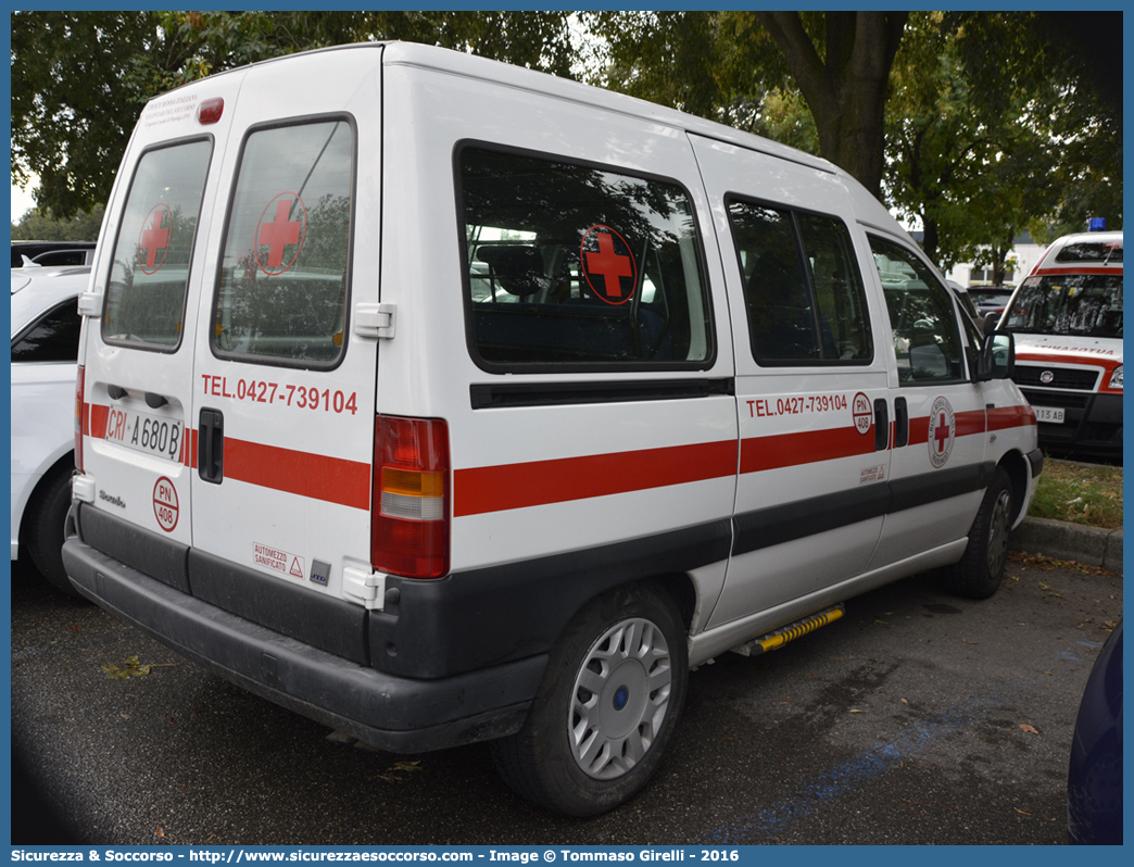 CRI A680B
Croce Rossa Italiana
Maniago (PN)
Fiat Scudo III serie
Parole chiave: CRI;C.R.I.;Croce;Rossa;Italiana;Maniago;Fiat;Scudo