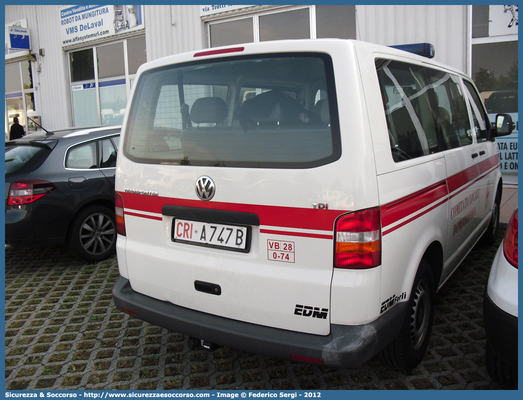 CRI A747B
Croce Rossa Italiana
Domodossola (VB)
Volkswagen Transporter T5
Parole chiave: CRI;C.R.I.;Croce;Rossa;Italiana;Domodossola;Volkswagen;Transporter;T5