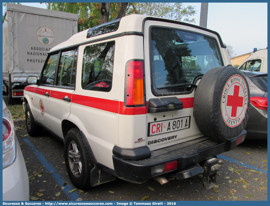 CRI A801A
Croce Rossa Italiana
Trento
Land Rover Discovery II serie
Parole chiave: CRI;C.R.I.;Croce;Rossa;Italiana;Land;Rover;Discovery;Trento