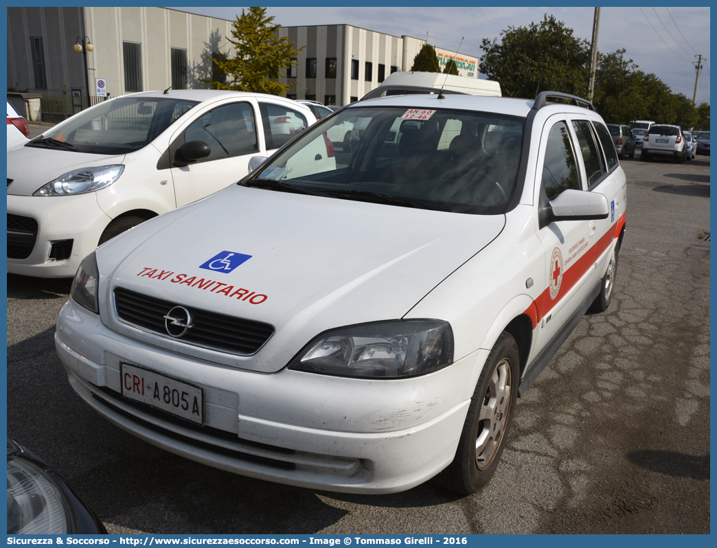 CRI A805A
Croce Rossa Italiana
Castelplanio (AN)
Opel Astra Station Wagon II serie
Taxi Sanitario
Parole chiave: CRI;C.R.I.;Croce;Rossa;Italiana;Castelplanio;Opel;Astra;Station;Wagon;SW;S.W.;Taxi;Sanitario