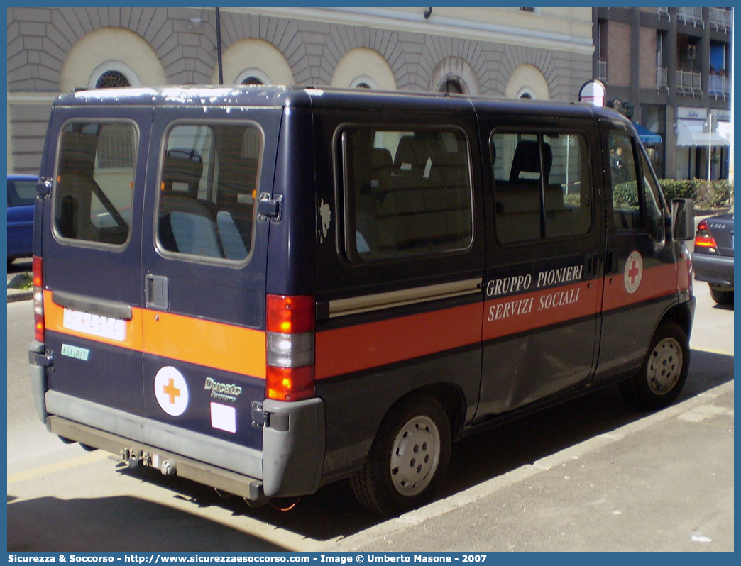 CRI A814
Croce Rossa Italiana
Alessandria
Fiat Ducato II serie
Gruppo Pionieri
Servizi Sociali
Parole chiave: CRI;C.R.I.;Croce;Rossa;Italiana;Fiat;Ducato;Alessandria;Gruppo;Pionieri;Servizi;Sociali