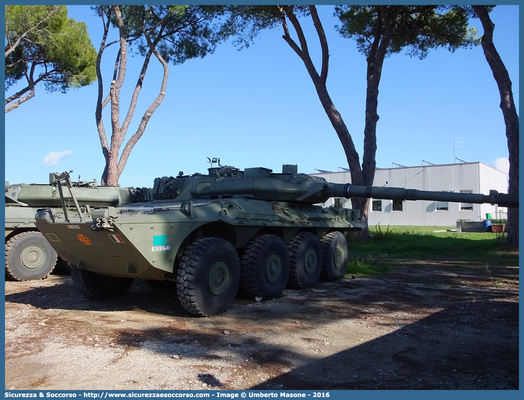 EI 118626
Esercito Italiano
Mezzi da Combattimento
Iveco Oto-Melara VBPA Centauro 8x8
Parole chiave: EI;E.I.;Esercito;Italiano;Iveco;Oto;Melara;VBPA;V.B.P.A.;Centauro