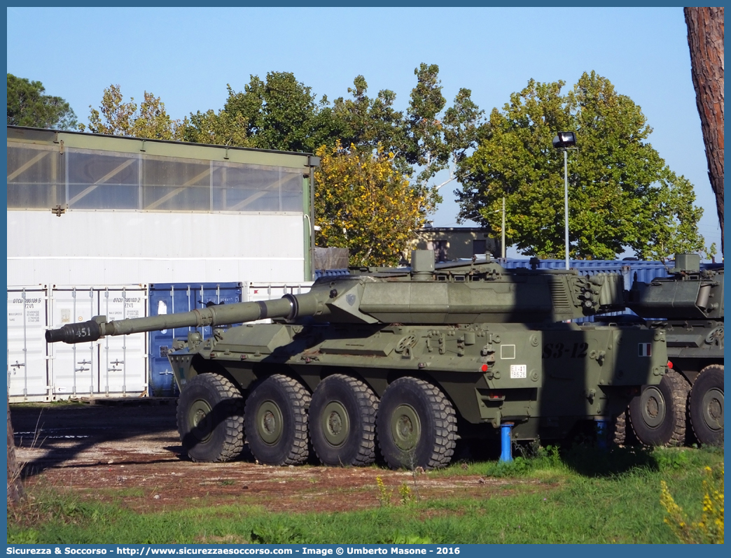 EI 118626
Esercito Italiano
Mezzi da Combattimento
Iveco Oto-Melara VBPA Centauro 8x8
Parole chiave: EI;E.I.;Esercito;Italiano;Iveco;Oto;Melara;VBPA;V.B.P.A.;Centauro