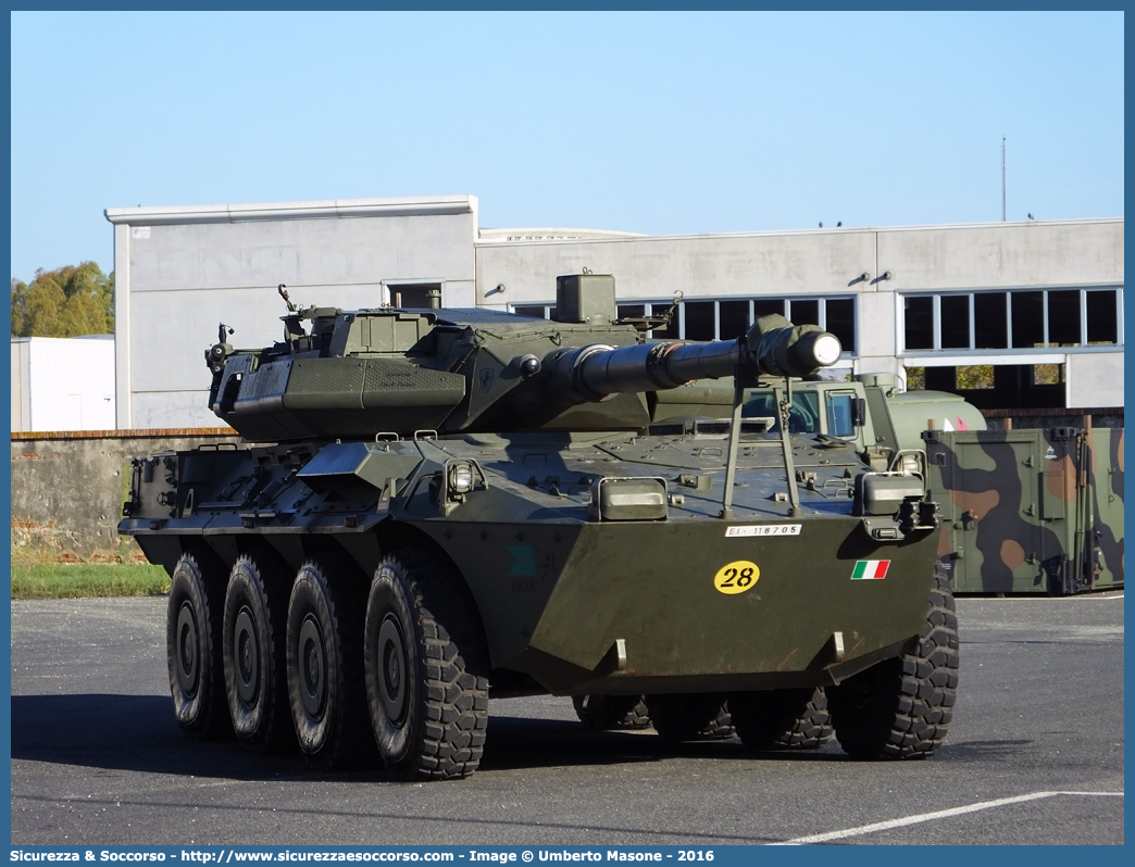 EI 118705
Esercito Italiano
Mezzi da Combattimento
Iveco Oto-Melara VBPA Centauro 8x8
Parole chiave: EI;E.I.;Esercito;Italiano;Iveco;Oto;Melara;VBPA;V.B.P.A.;Centauro