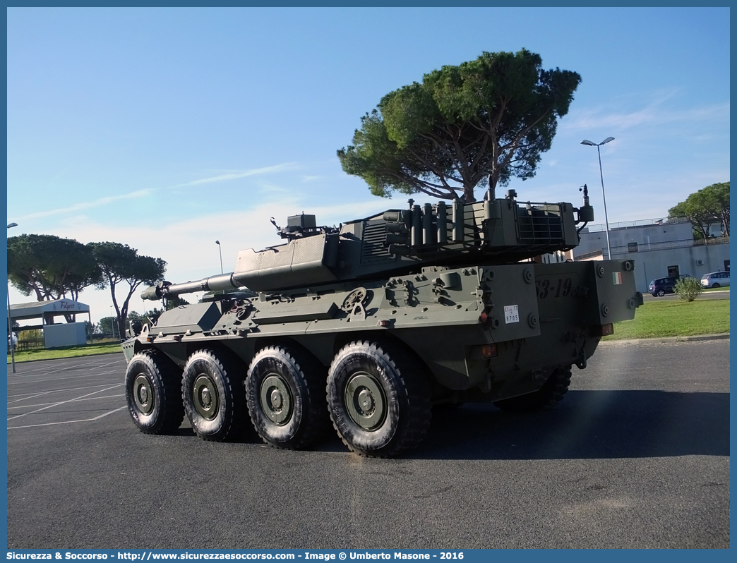 EI 118705
Esercito Italiano
Mezzi da Combattimento
Iveco Oto-Melara VBPA Centauro 8x8
Parole chiave: EI;E.I.;Esercito;Italiano;Iveco;Oto;Melara;VBPA;V.B.P.A.;Centauro