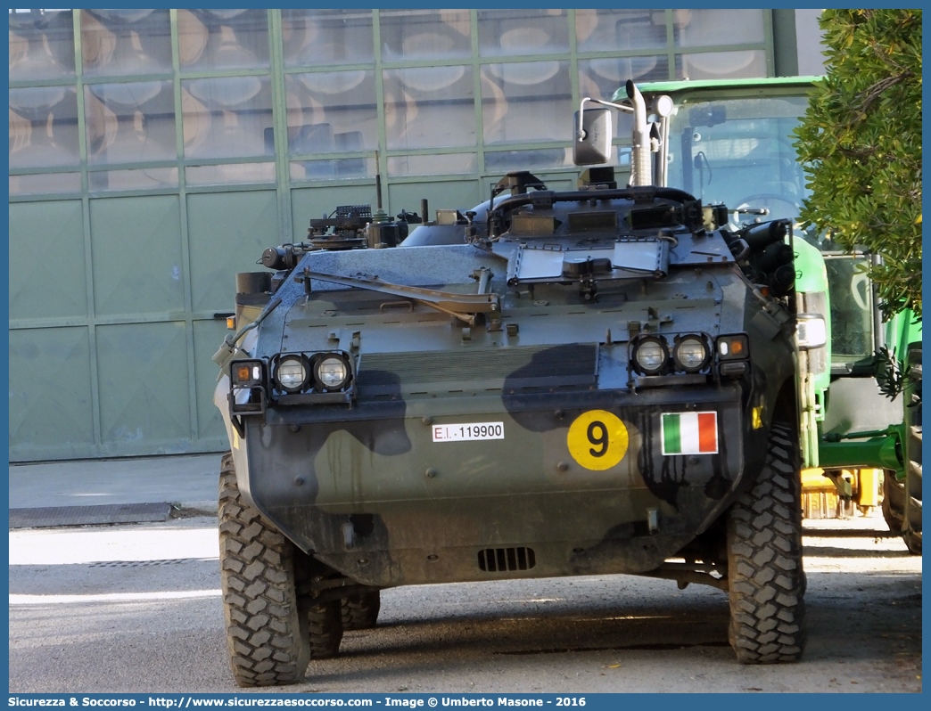 EI 119900
Esercito Italiano
Mezzi da Combattimento
Iveco Oto-Melara VBL Puma 6x6
Parole chiave: EI;E.I.;Esercito;Italiano;Mezzi;da;Combattimento;Iveco;Oto-Melara;VBL;Puma;6x6