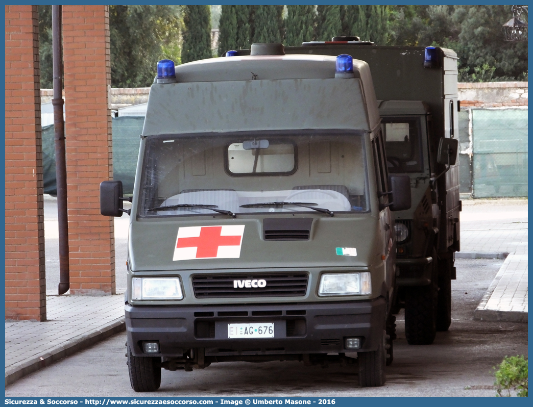 EI AG676
Esercito Italiano
Sanità Militare
Iveco Daily 35-10 4x4 II serie
Parole chiave: EI;E.I.;Esercito;Italiano;Sanità;Militare;Iveco;Daily;35-10;4x4