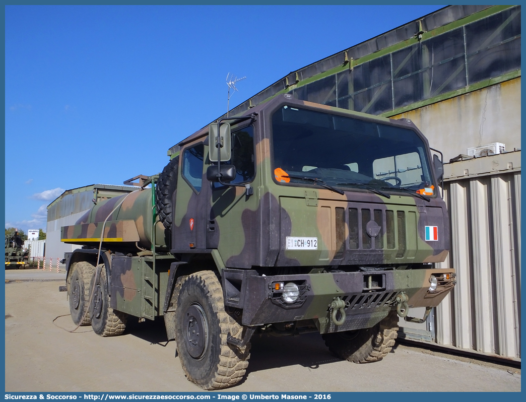 EI CH912
Esercito Italiano
Astra SMH 66.40 BAD 6X6
Allestitore Sacim S.p.A.
Parole chiave: EI;E.I.;Esercito;Italiano;Mezzi;da;Cantiere;Trasporto;Materiali;Supporto;Logistico;Astra;SM66.40;BAD