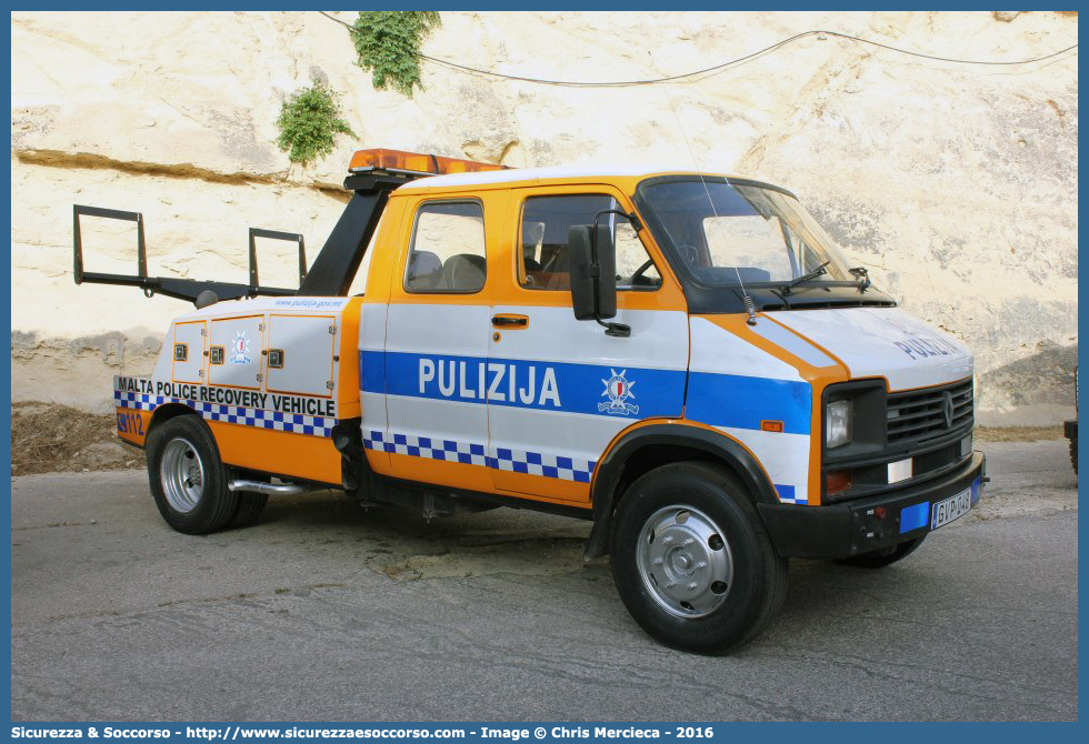 GVP 048
Repubblika ta' Malta
Pulizija
Renault Dodge B50
Recovery Vehicle
Parole chiave: Repubblica;Maltese;Repubblika ta&#039;Malta;Pulizija;Renault;Dodge;B50;Recovery;Vehicle