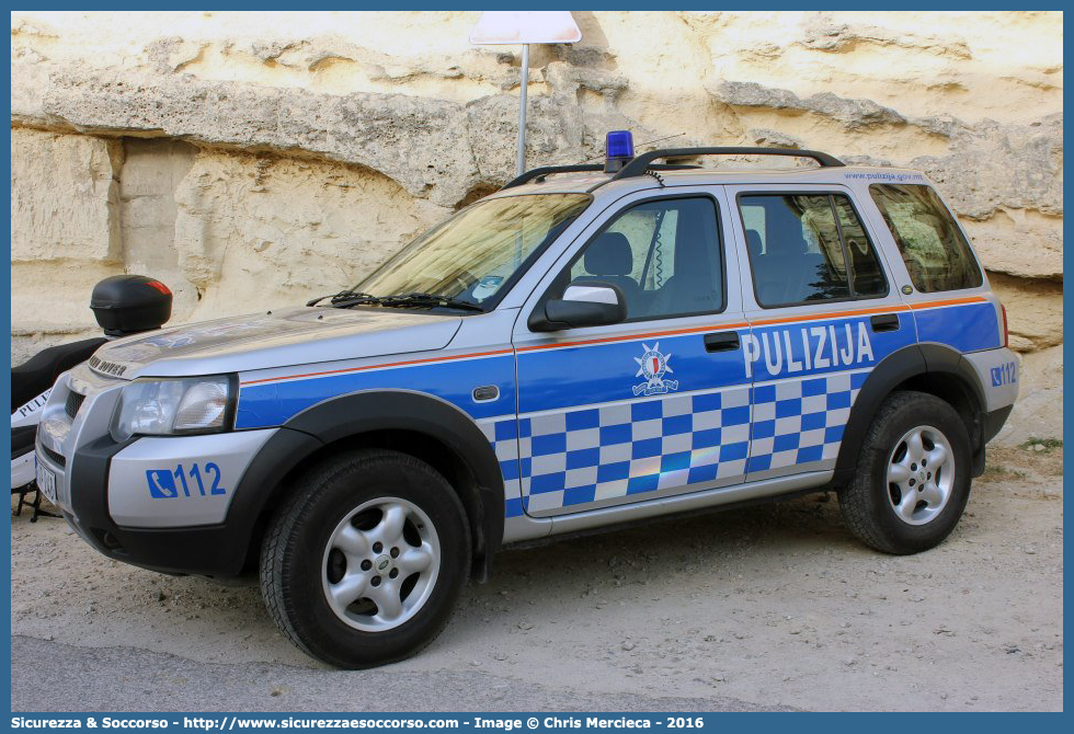 GVP 248
Repubblika ta' Malta
Pulizija
Land Rover Freelander I generation restyling
Parole chiave: Repubblica;Maltese;Repubblika ta&#039;Malta;Pulizija;Land;Rover;Freelander