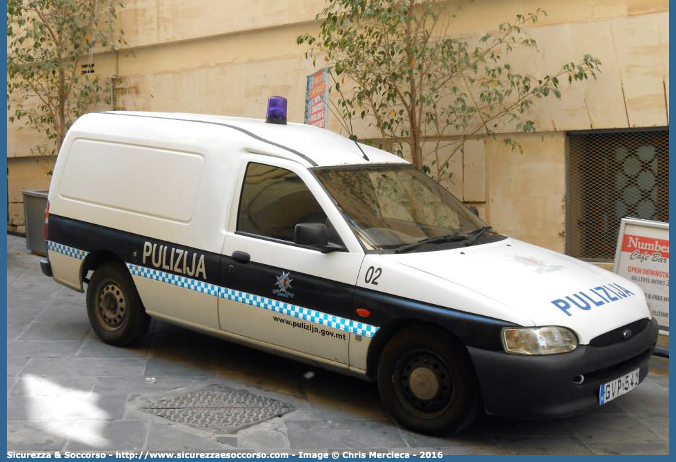 GVP 541
Repubblika ta' Malta
Pulizija
Ford Escort Van VI generation
Parole chiave: Repubblica;Maltese;Repubblika ta&#039;Malta;Pulizija;Ford;Escort;Van