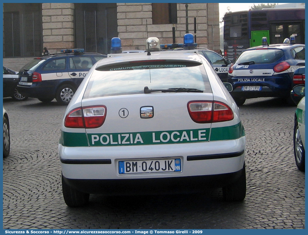 -
Polizia Locale
Comune di Monzambano
Seat Leon I serie
Parole chiave: PL;P.L.;PM;P.M.;Polizia;Locale;Municipale;Monzambano;Seat;Leon