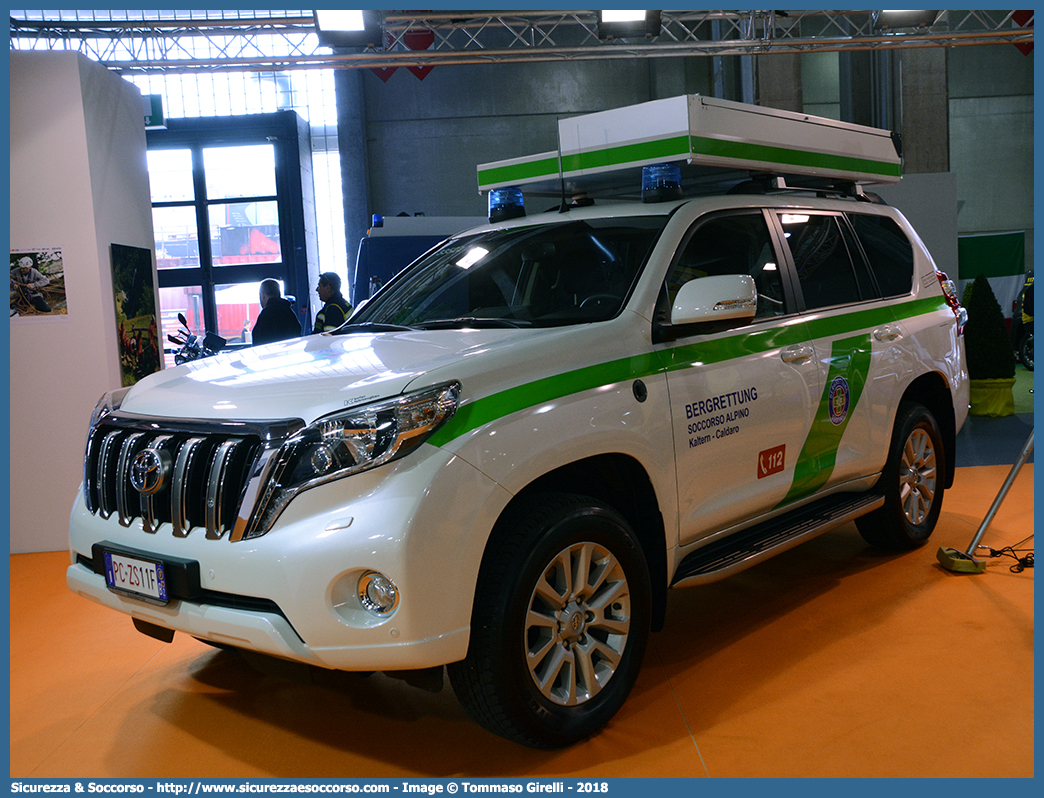 PC ZS11F
Bergrettungsdienst 
im Alpenverein Südtirol
Caldaro - Kaltern
Toyota Land Cruiser VIII serie restyling
Parole chiave: AVS;A.V.S.;CNSAS;C.N.S.A.S.;Soccorso;Alpino;Spelelogico;Bergrettungsdienst;Alpenverein;Südtirol;Caldaro;Kaltern;Toyota;Land Cruiser