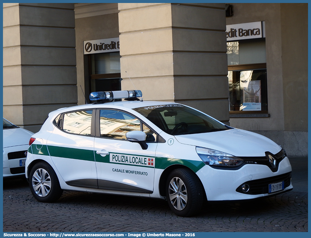 -
Polizia Locale
Comune di Casale Monferrato
Renault Clio VI serie
Parole chiave: PL;P.L.;PM;P.M.;Polizia;Locale;Municipale;Casale Monferrato;Renault;Clio