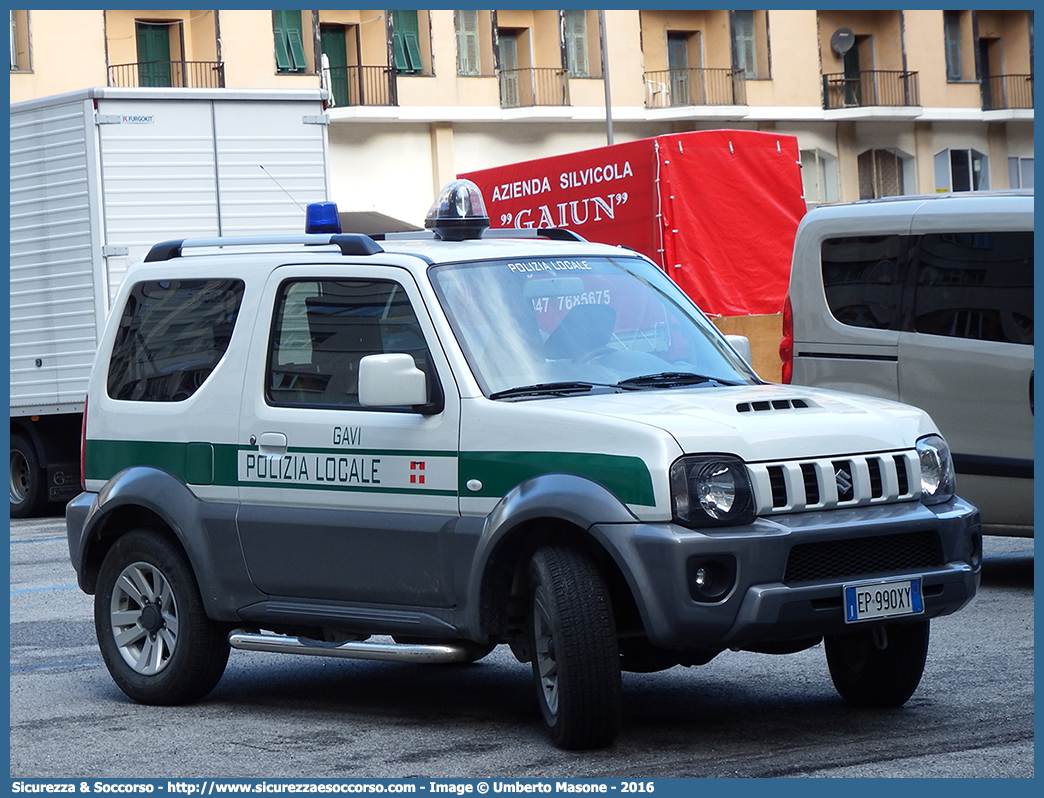 -
Polizia Locale
Comune di Gavi
Suzuki Jimny
Parole chiave: PL;P.L.;PM;P.M.;Polizia;Locale;Municipale;Gavi;Suzuki;Jimny