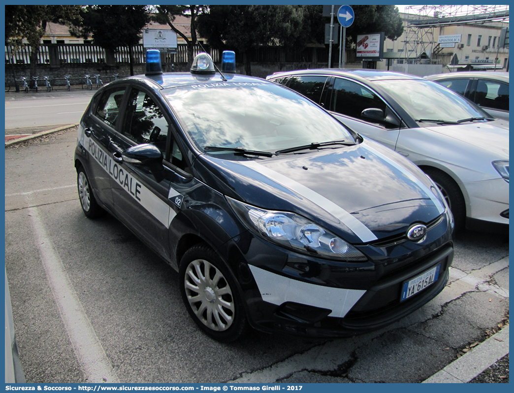 Polizia Locale YA615AL
Polizia Locale
Comune di San Martino Buon Albergo
Ford Fiesta VI serie
Parole chiave: PL;P.L.;PM;P.M.;Polizia;Locale;Municipale;San;Martino;Buon;Albergo;Ford;Fiesta