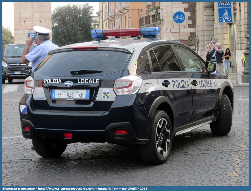 Polizia Locale YA846AM
Polizia Locale
Comune di Verona
Subaru XV I serie restyling
Allestitore Bertazzoni S.r.l.
Parole chiave: PL;P.L.;PM;P.M.;Polizia;Locale;Municipale;Verona;Subaru;XV;Bertazzoni