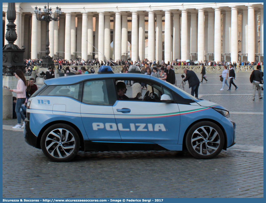 Polizia F3722
Polizia di Stato
BMW i3
Allestitore Focaccia Group S.r.l.
Parole chiave: PS;P.S.;Polizia;di;Stato;Bmw;i3;i;3;Focaccia