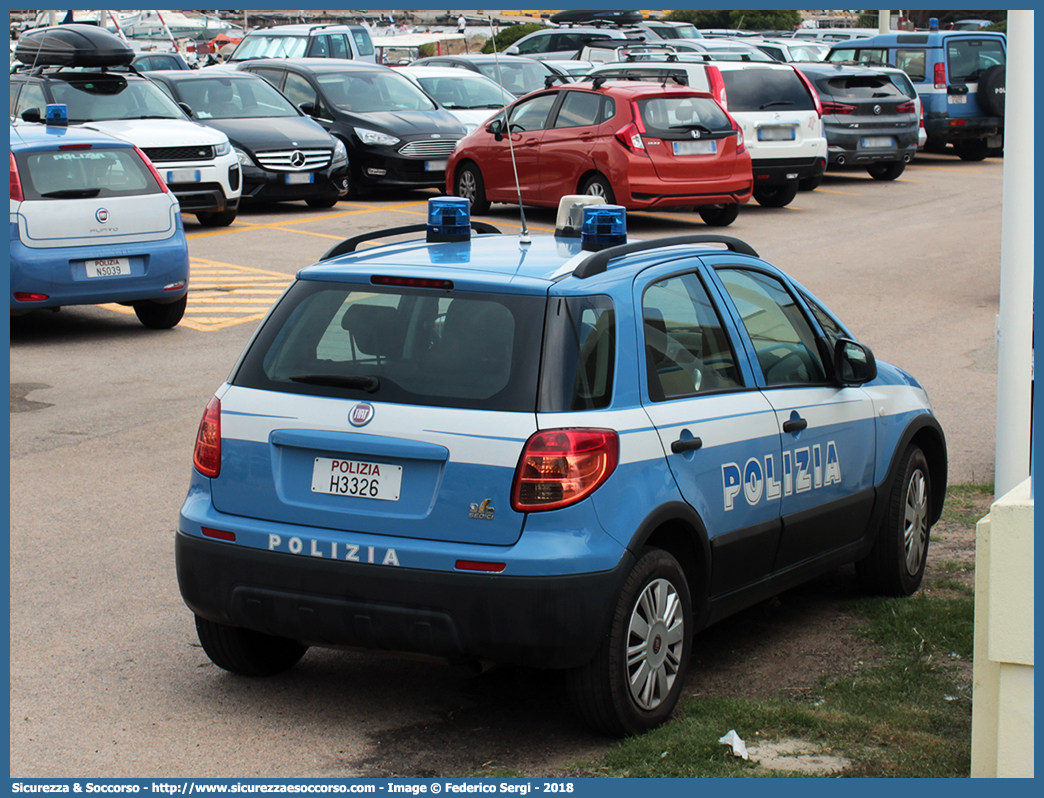 Polizia H3326
Polizia di Stato
Fiat Sedici II serie
Parole chiave: P.S.;PS;Polizia;di;Stato;Pubblica;Sicurezza;Fiat;Sedici