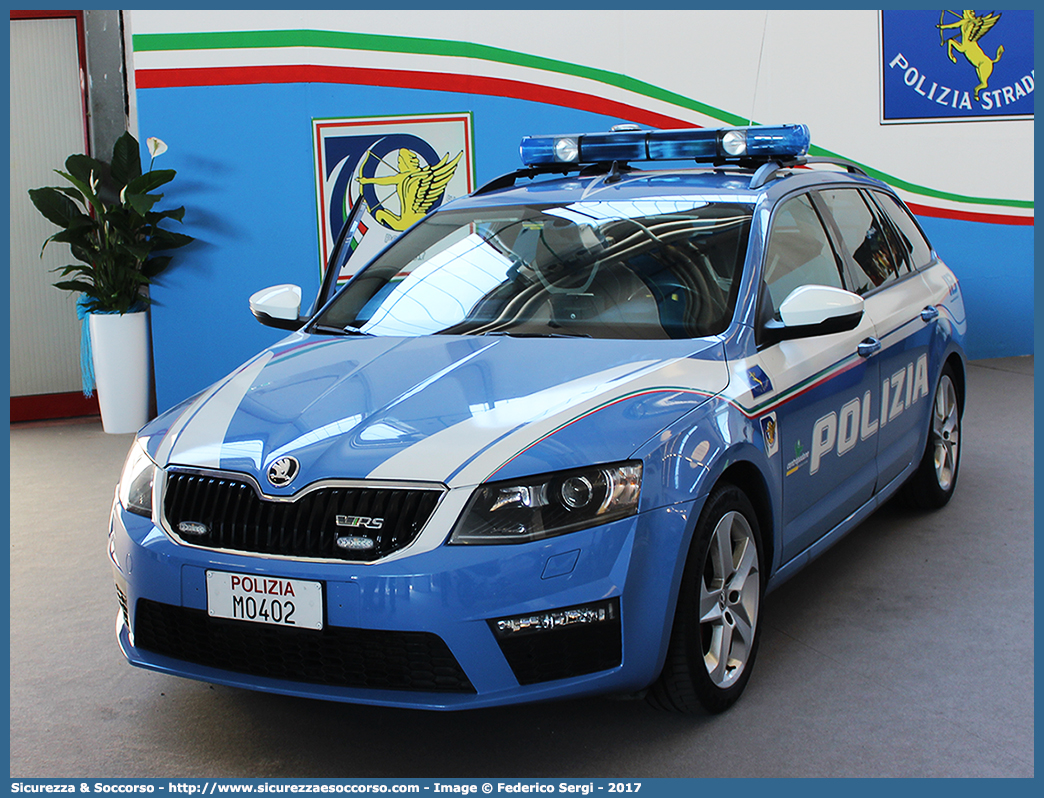 Polizia M0402
Polizia di Stato
Polizia Stradale
Autostrade Centropadane
Skoda Octavia Wagon RS IV serie
Allestitore Bertazzoni S.r.l.
Parole chiave: PS;P.S.;Polizia;di;Stato;Stradale;Autostradale;Autostrade;Centropadane;Centro;Padane;Skoda;Octavia;Wagon;RS;Bertazzoni