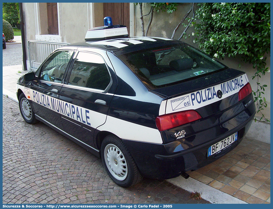 -
Polizia Municipale
Comune di Portogruaro
Alfa Romeo 146
