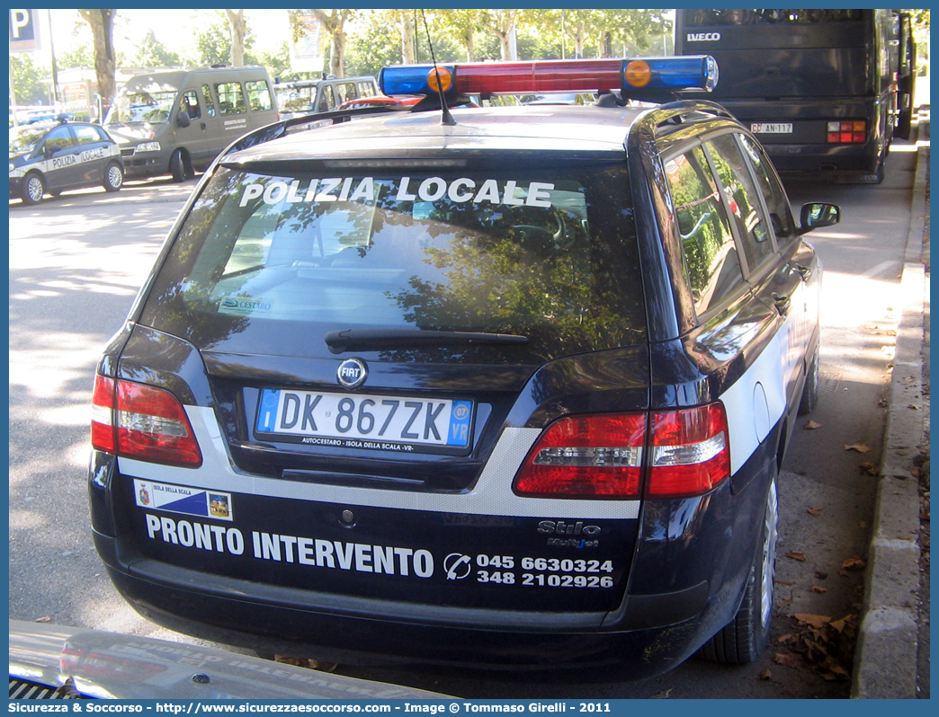 -
Polizia Locale
Comune di Isola della Scala
Fiat Stilo Multiwagon II serie
Parole chiave: PL;P.L.;PM;P.M.;Polizia;Locale;Municipale;Isola della Scala;Fiat;Stilo;Multiwagon