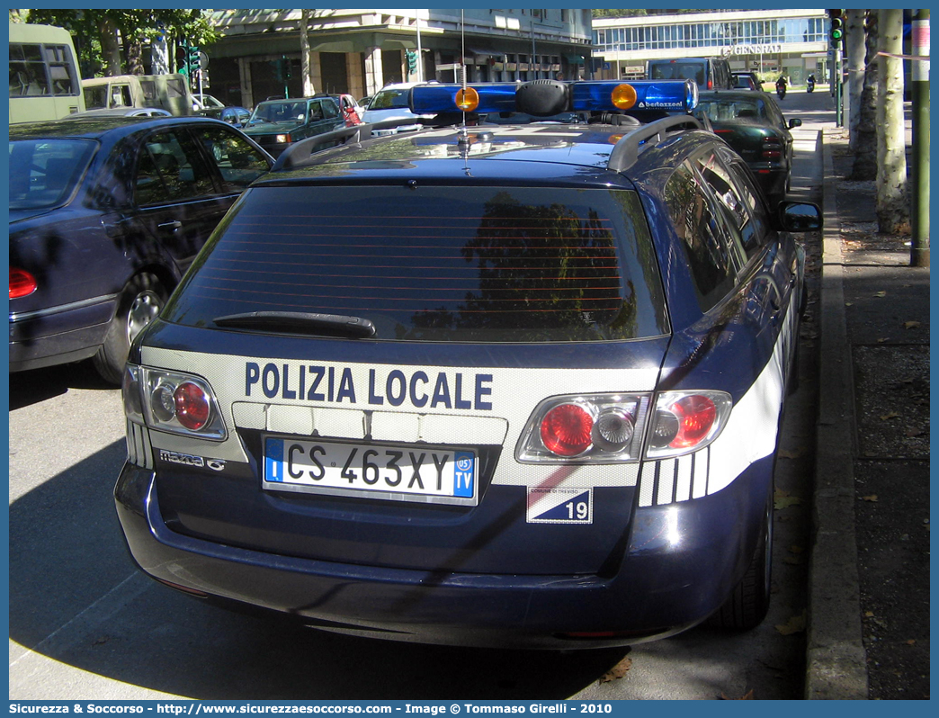 -
Polizia Locale
Comune di Treviso
Mazda 6 Wagon I serie
Allestitore Bertazzoni S.r.l.
Parole chiave: PL;P.L.;PM;P.M.;Polizia;Locale;Municipale;Treviso;Mazda;6;Wagon