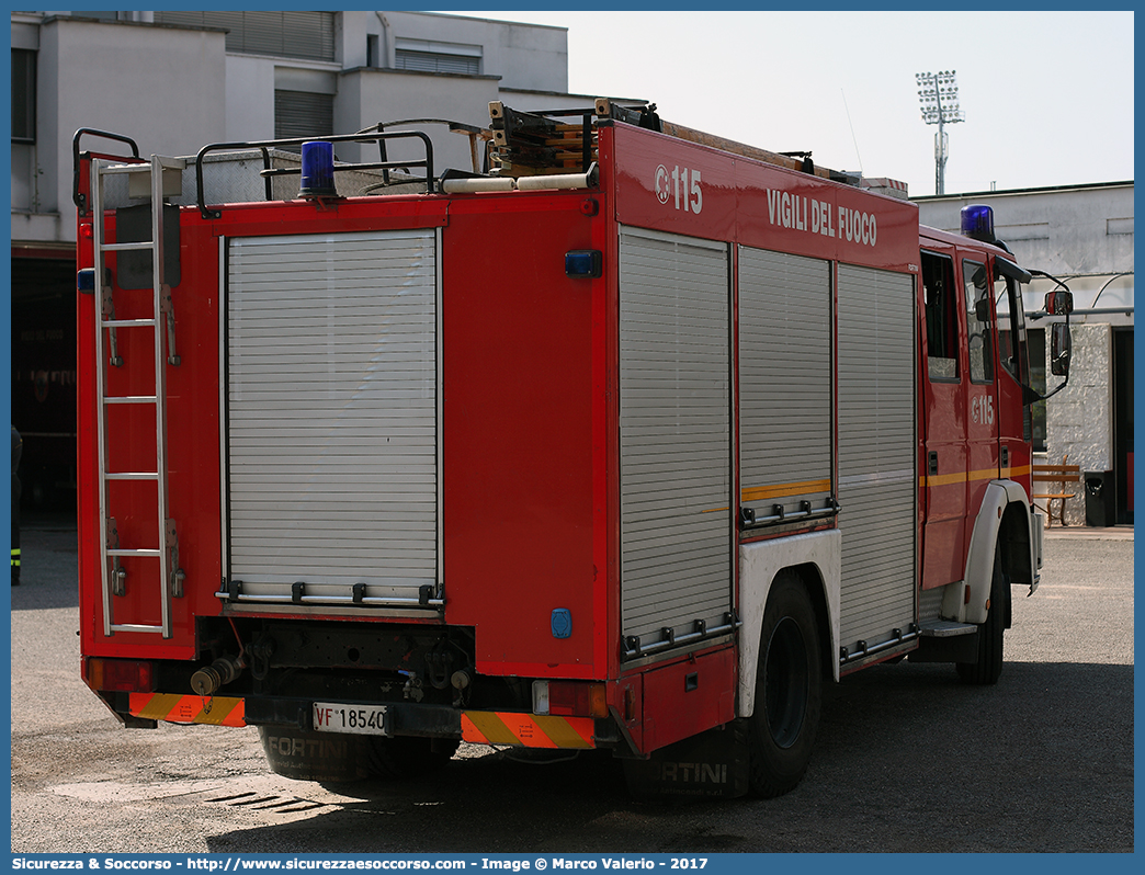 VF 18540
Corpo Nazionale Vigili del Fuoco
Iveco Magirus EuroFire 150E27 I serie
Ricondizionato Fortini S.r.l.
Parole chiave: VVF;V.V.F.;Corpo;Nazionale;Vigili;del;Fuoco;AutoPompaSerbatoio;APS;A.P.S.;Iveco;Magirus;EuroFire;150E27;Fortini