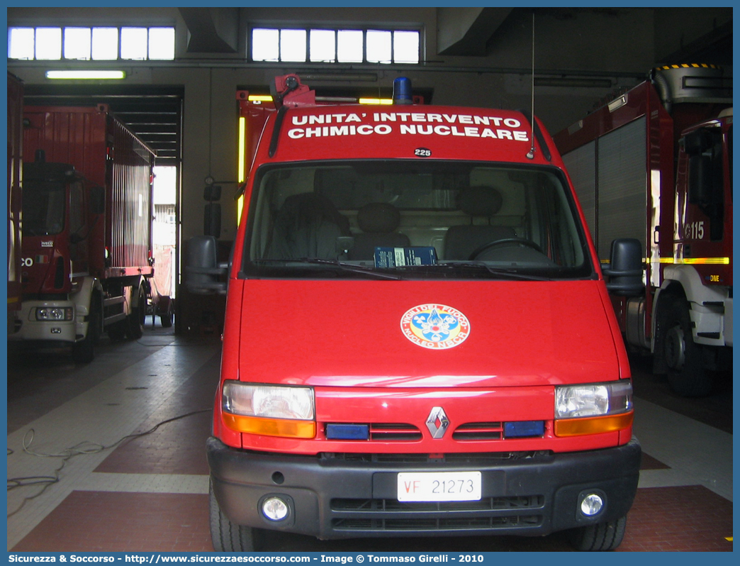 VF 21273
Corpo Nazionale Vigili del Fuoco
Nucleo N.B.C.R.
Renault Master II serie
Parole chiave: VVF;V.V.F.;Corpo;Nazionale;Vigili;del;Fuoco;Renault;Master;NBCR;N.B.C.R.;Nucleare;Batteriologico;Chimico;Radiologico;Radiometrico;Radiometria;Radioattività;Radioattivita