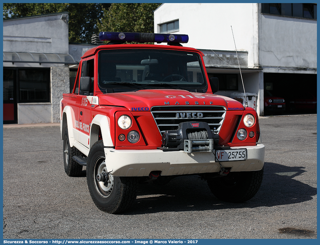 VF 25755
Corpo Nazionale Vigili del Fuoco
Iveco Massif
Parole chiave: VVF;V.V.F.;Corpo;Nazionale;Vigili;del;Fuoco;Iveco;Massif