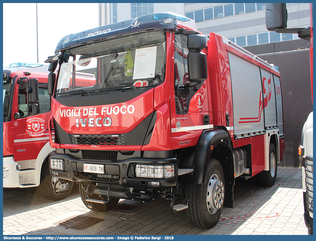 VF 6D9 TN
Corpo Vigili del Fuoco Volontari Povo
Iveco EuroCargo 150-280 III serie
Allestitore Kofler Fahrzeugbau S.n.c.
Parole chiave: VFV;V.F.V.;Corpo;Vigili;del;Fuoco;Volontari;Povo;Iveco;EuroCargo;150-280;Kofler;Fahrzeugbau